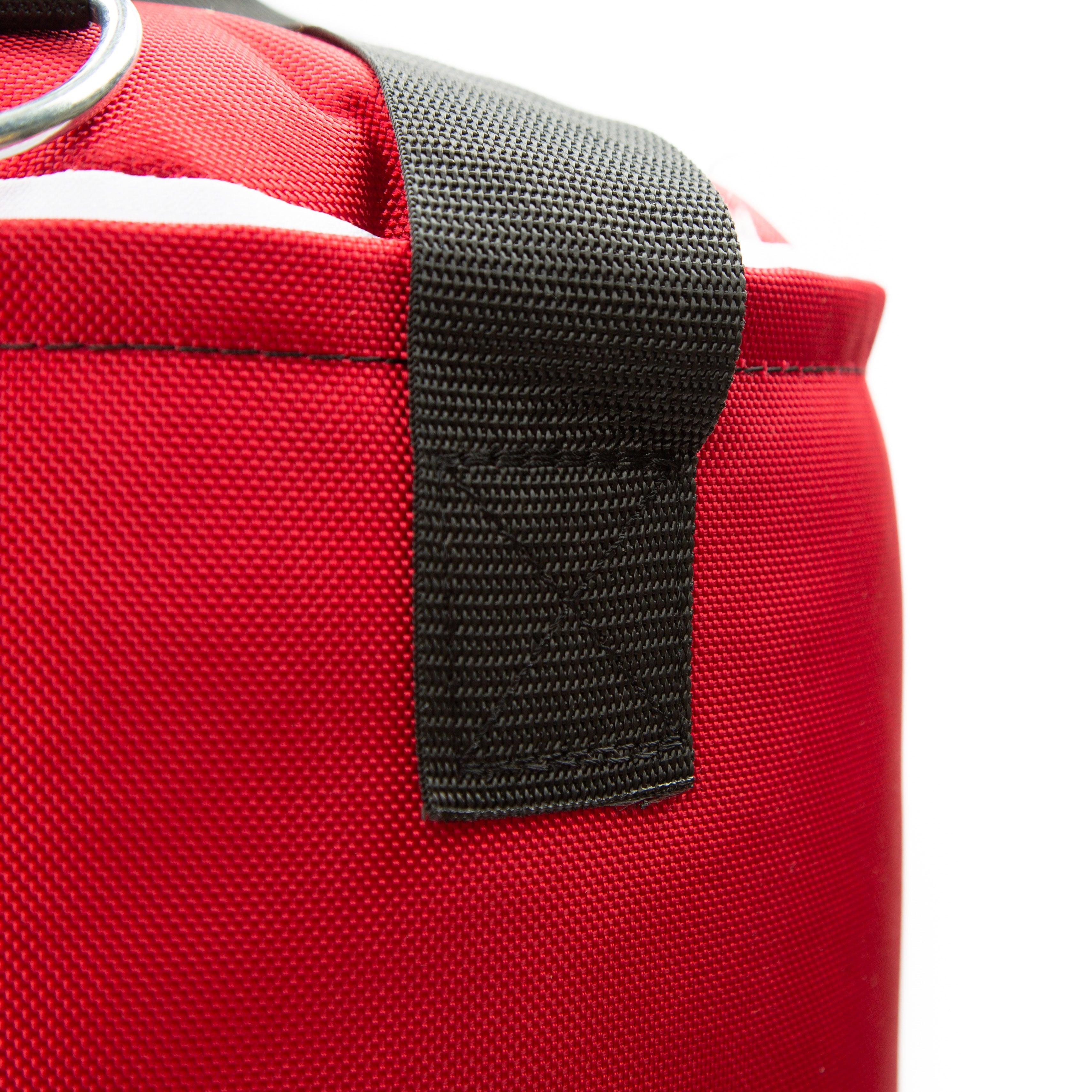 Everlast 40 Lb Heavy Punching Bag Kit for Boxing & Home Gym Training – Includes Hanger, Red