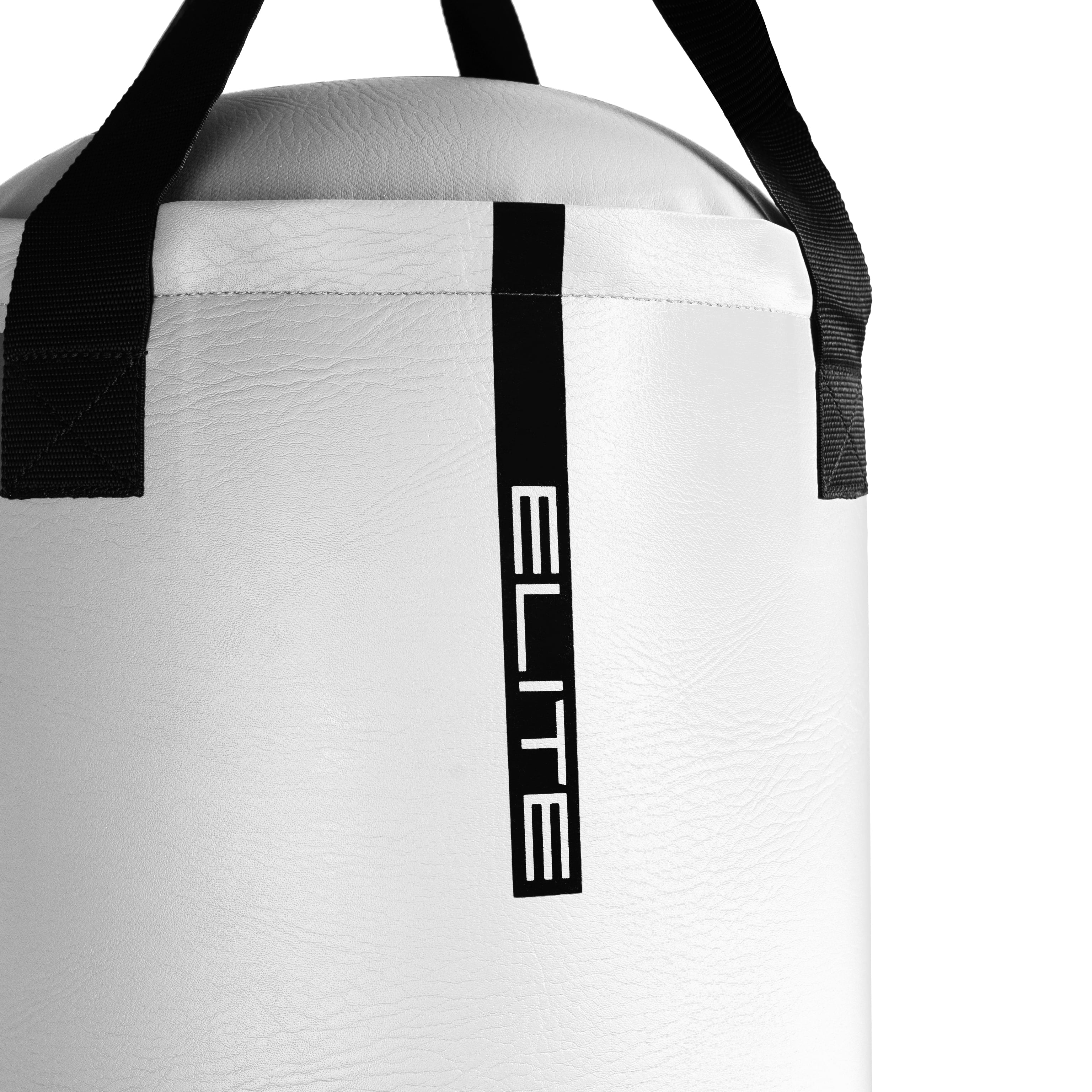 Everlast Elite 2 Nevatear Heavy Punching Bag, 80lb, White w/ Hanging Strap