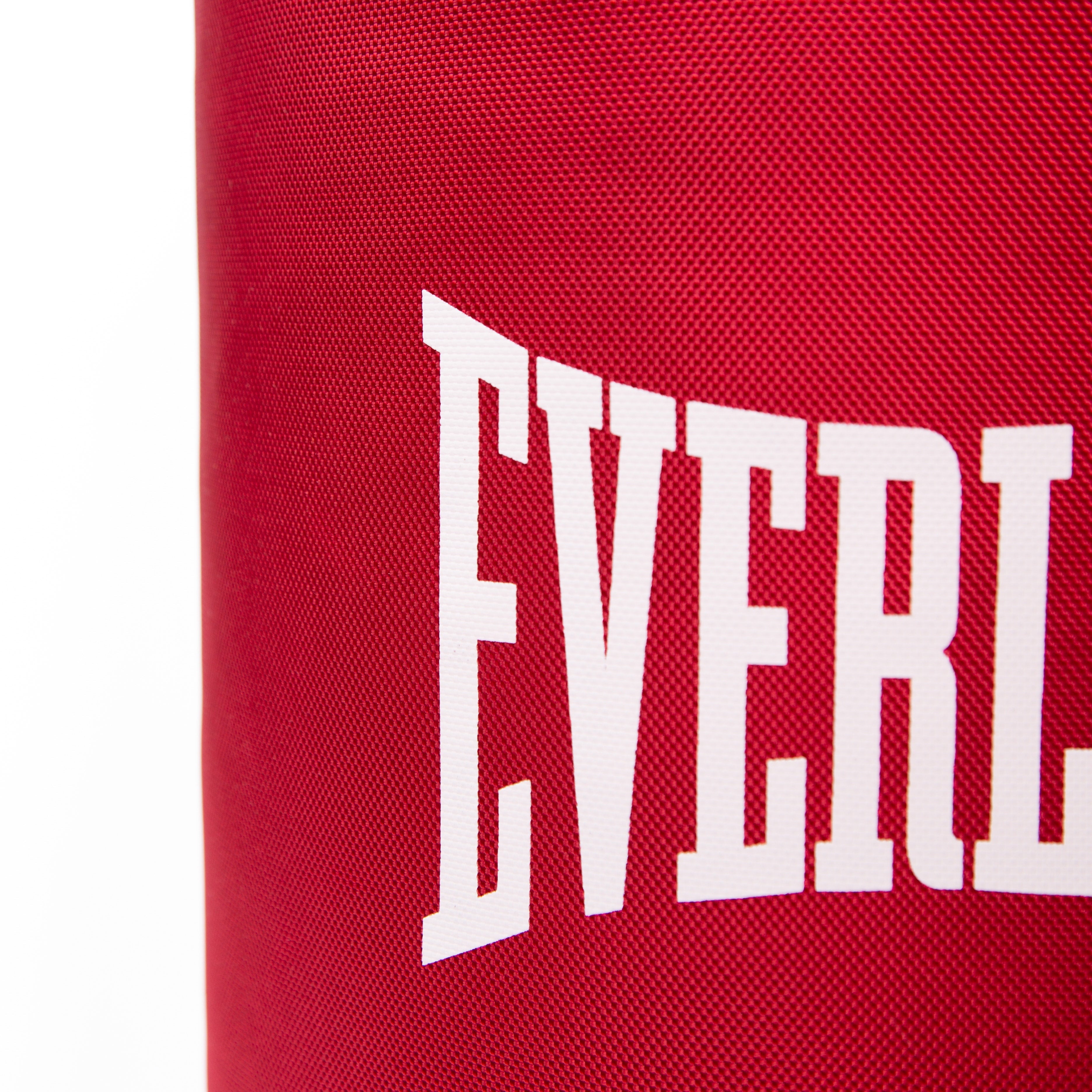 Everlast 40 Lb Heavy Punching Bag Kit for Boxing & Home Gym Training – Includes Hanger, Red